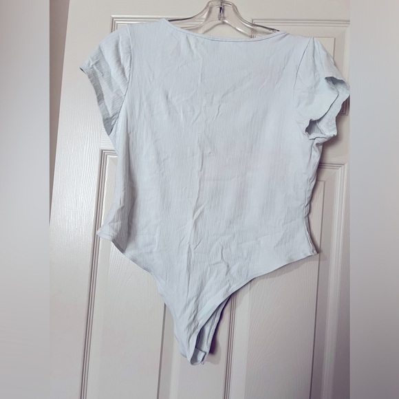 BNWOT SHEIN Ribbed Bodysuit - Light Mint - 4XL - Picture 5 of 5